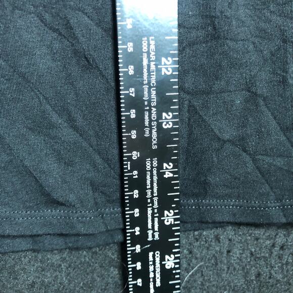 Express Womens Shirt Black Open Key Hole Chest Sleeveless Modal Blend Stretch M - Picture 9 of 12